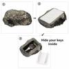 Creative Shape Crafts Fake Stone Key Safe Box Garden Hidden Hide In Stone Security Safe Storage Rock Mini Safes Box Mni Locker