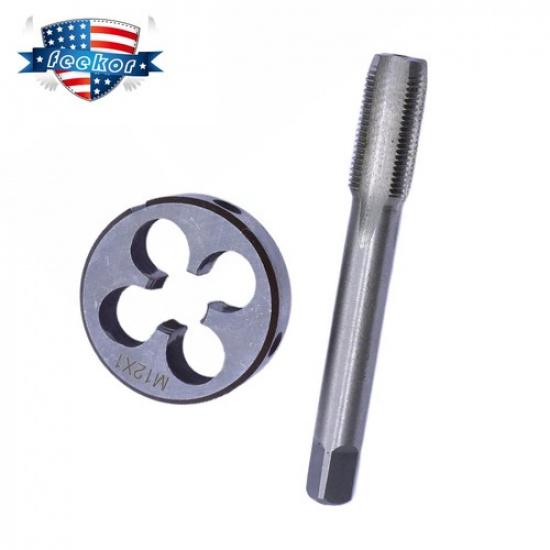 HSS M12 x 1mm Tap & M12 x 1.0mm Die Metric Thread Right Hand