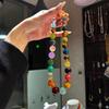 Zhu Zhu's Style Crystal Round Bead Necklace - Wei Xue's Natural Multi-Treasure Design