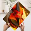 Violin and Sheet Music Still Life Metal Poster Customized Wall Art Retro Vintage Tinplate Signs for Garage Decoration Room Decor
