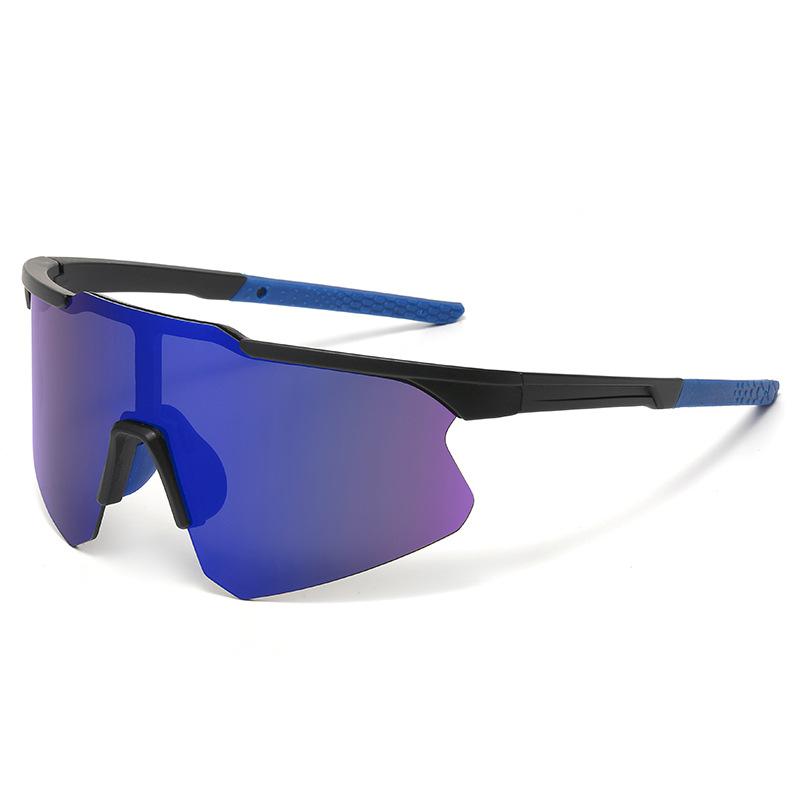 Cross Border New Men's Women's Fashionable Sunglasses Windproof Outdoor Sports Colorful Eye Protection Bicycle Riding Glasses