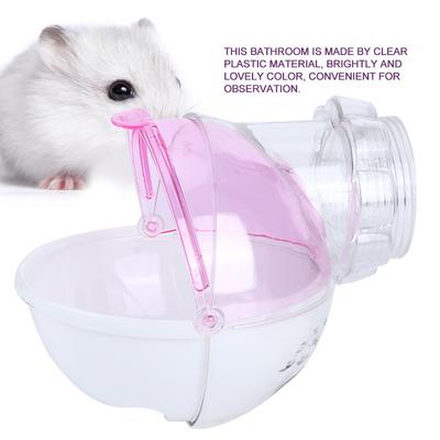 13cm Lovely Hamster Running Exercise Wheel Plastic Small Pet Toy Rat Running Play Toy (Blue)