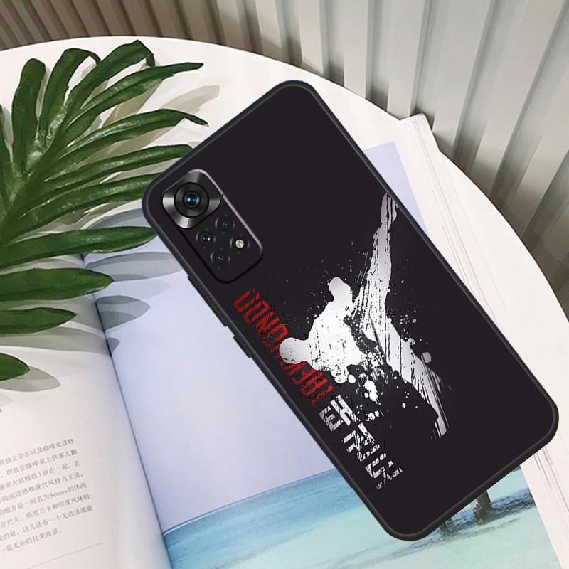Kung Fu Taekwondo Karate Funda For Xiaomi Redmi Note 14 10 11 12 13 15 Pro Plus Case For Redmi 15 15C 14C 12C 10C 13C