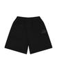 Gesison [L~4Xl] Signature Big Size Wide Sweatshirt Half Pants_Black