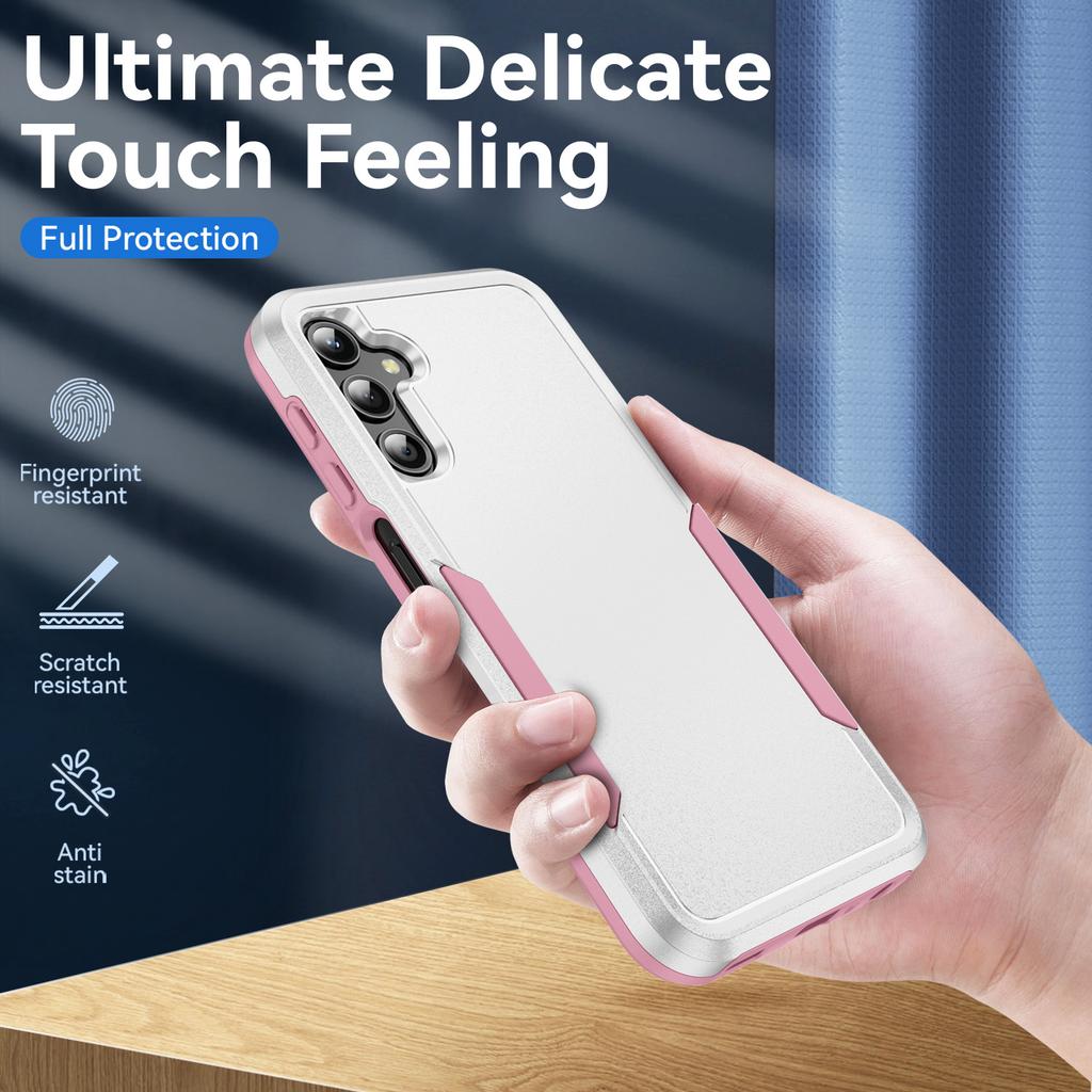 For Samsung Galaxy A25 5G (Global) (161.0 X 76.5 X 8.3mm) Case PC+TPU Military Grade Drop Protective Phone Cover