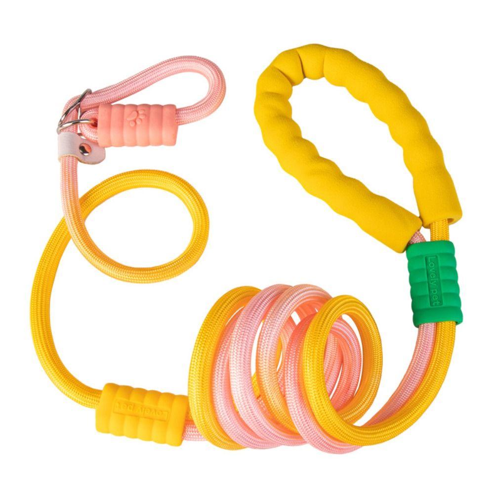 

Multi-function Pet Traction Rope Colorful Pet Leashes Durable Dog Walking Pope синій
