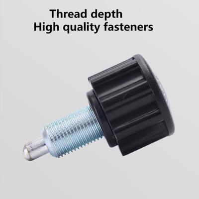 Práctico Duradero Reparación Acero Inoxidable Bicicleta Estática de Spinning Pasador de Tirar Tornillo Piezas de Repuesto para Bicicleta Estática de Spinning Pasador de Tirar