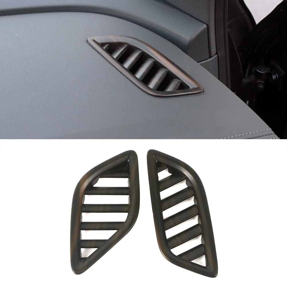 Für Volkswagen VW ID.4 ID4 2024 2024 2024 Autoinnenteil Refit Armaturenbrett AC Air Outlet Vent Rahmenverkleidung Kohlefaseraufkleber