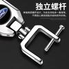 Styling Emblems Key Rings Keychain Auto Accessories for Toyota Corolla Camry Rav4 Yaris Auris Prado Verso Fortuner car sticker