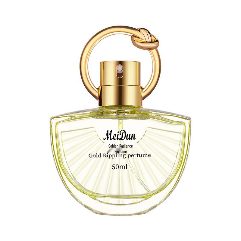 Meidon Golden Radiance Powder Mist: Long-Lasting Floral Fruity Eau De Toilette for Women