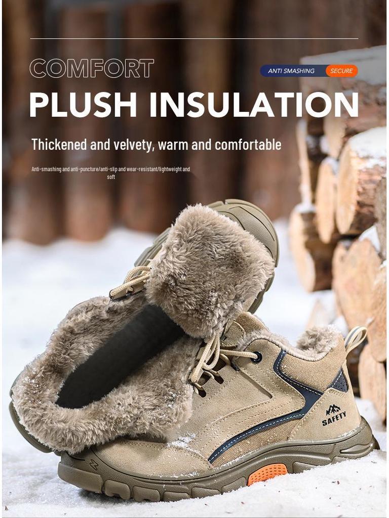 Herren Komfort Sicherheitsschuhe: Rutschfest, Stahlkappe, Durchtrittsicher, Verschleißfest, Durchstichsicher, Ermüdungsreduzierender Schutz für langes Stehen.