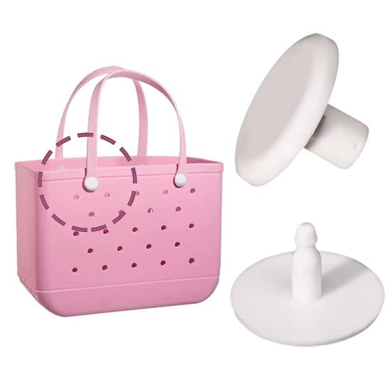 10ks nýtů plážových tašek Jednoduchá instalace Výměna stabilního upevnění Plastová taška Náhradní nýty Nýty Domácí potřeby