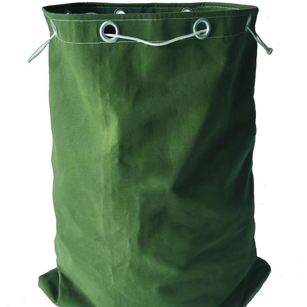 Durable Canvas Storage Bag with Double Drawstring Closure - Perfect for Camping Gear and Outdoor Recreation