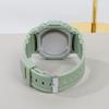 Kids Digital Watch Boys Girls Colorful Alarm Clock with Day Display Green