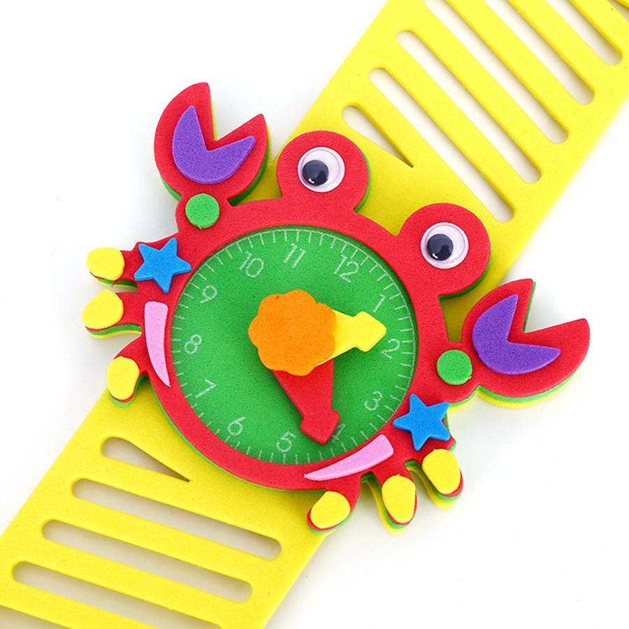 3/6pcs 20.5cm DIY Handmade Wrist Watch EVA Sponge Patch & Adhesive Backing Hand Flexibility Training Tool Office School Supplies