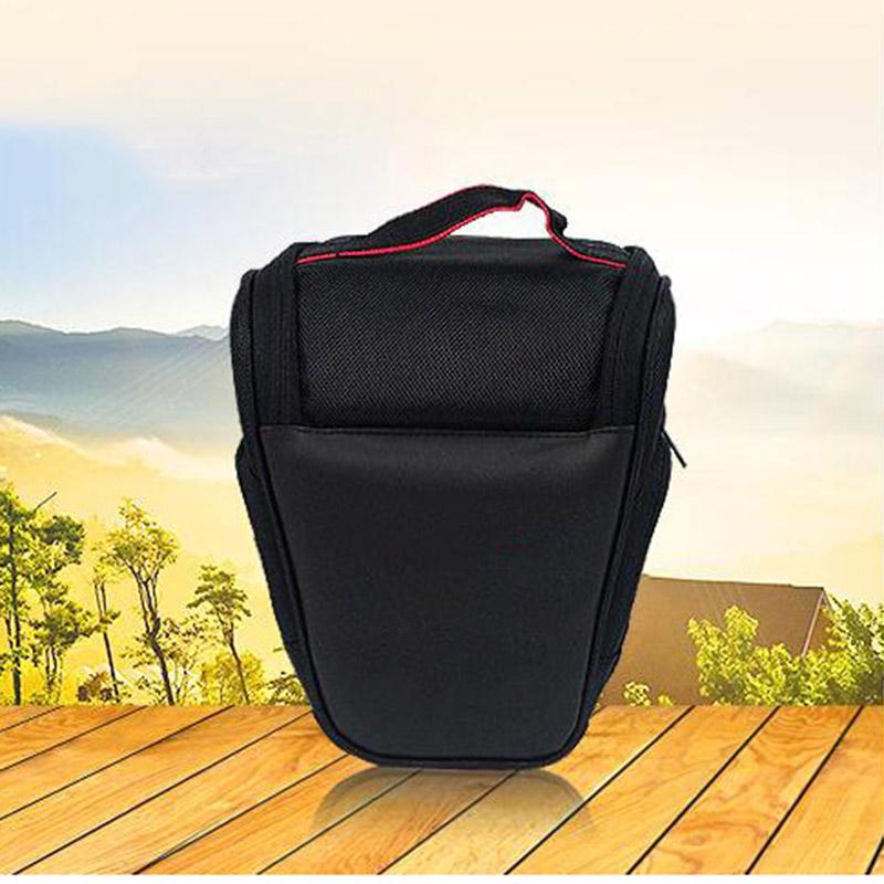 Geantă de umăr, impermeabilă, neagră, pentru aparatul foto Canon Nikon Sony SLR DSLR