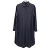 Theory [Excellent condition/Made in 2012] 01-4305204-894-902 Wool flannel long shirt dress S NavyUsed