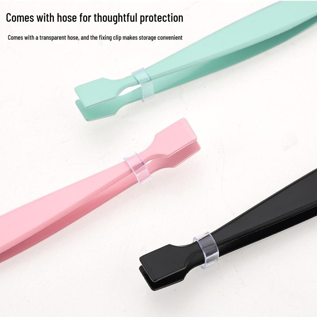 High Precision Eyelash Extension Tweezers for Technicians - Lower Lashes & Blooming Tweezers