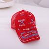 Trendy Adjustable Baseball Cap Breathable Hip Hop Graffiti Print Cap Sun Protection Visor Peaked Cap For Boys Girls