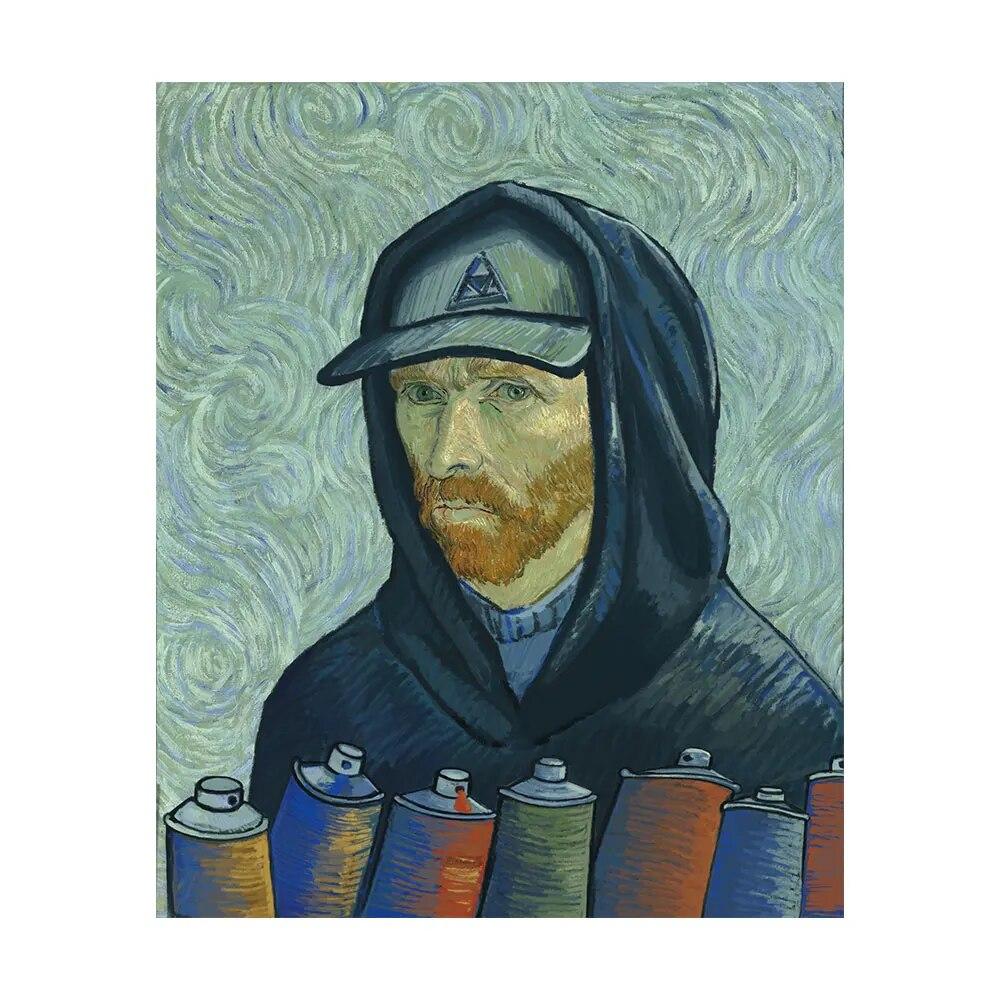 

Красивый Ван Гог Автопортрет Плакат Печатает Холст Настенное Искусство Забавная Живопись Винтаж Портретная Картина для Гостиной Домашний Декор 21cm×30cm NoFrame