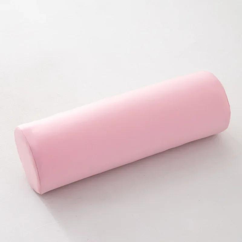 Cervicală pernă cu rolă pentru gât Pernă din spumă cu memorie Cilindru Pernă rotundă pentru ameliorarea durerii Perne pentru gât pentru suport de dormit Husă detașabilă