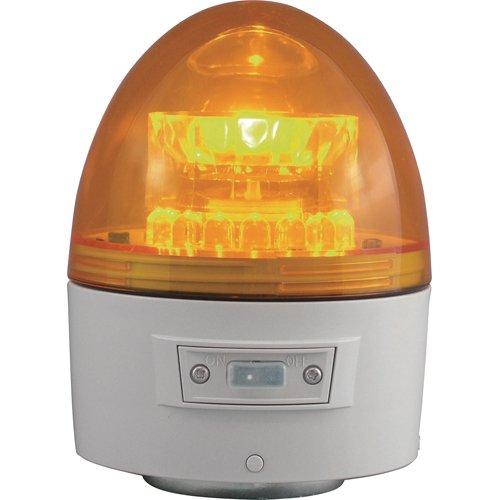 

NIKKEI (Nikkei Manufacturing) Nico Capsule VL11B LED Rotating Light, 118mm, Yellow, VL11B003AY