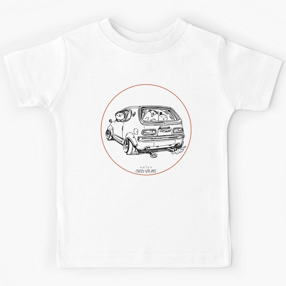 Crazy Car Art 0067 Kids T-Shirt 140