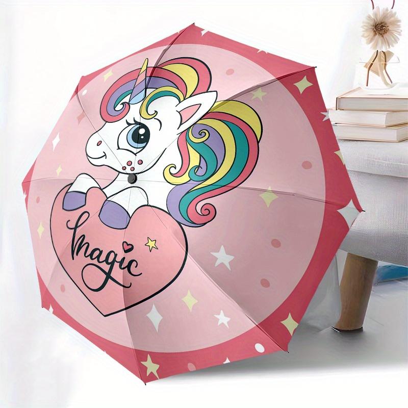 Unicorn Magic Heart Sticker Decal for Kids Room Decor, Laptop, Water Bottle, Unicorn Lover Gift Umbrella Day
