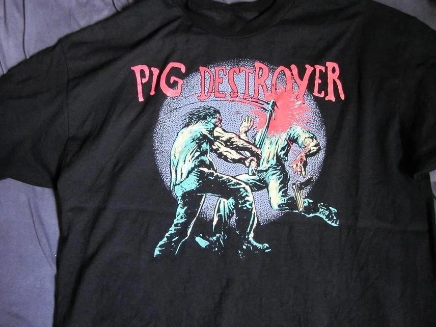 

New Head Destroyer Pig Destroyer Band Black S to 5XL Unisex Shirt Unisex T-Shirt XXXL