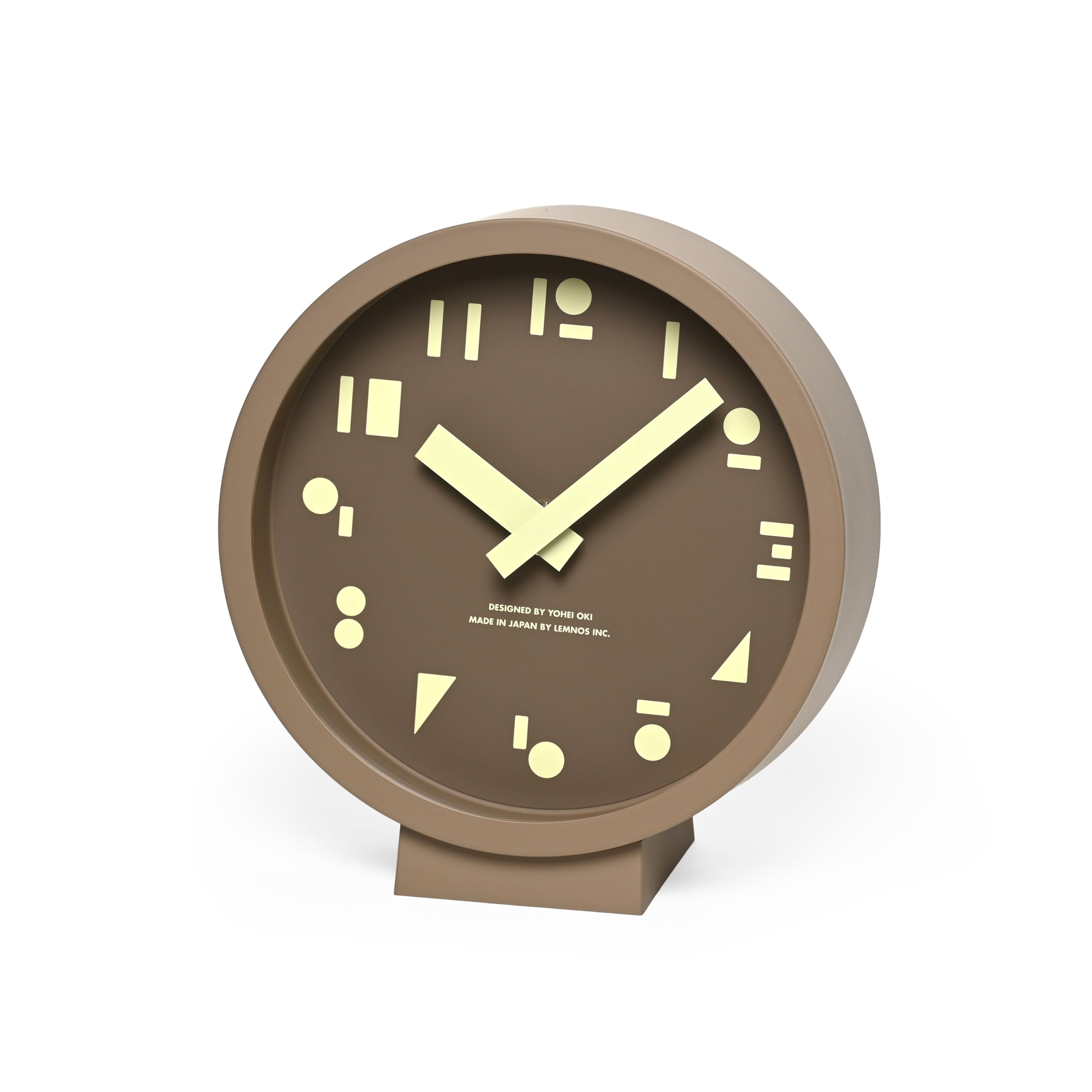 

Lemnos Analog Wall Clock, M,S,S. Brown, SYO25-10 BW Lemnos