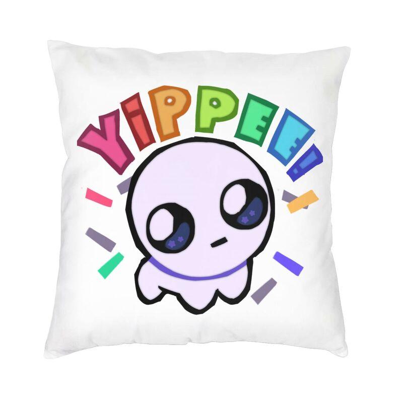 Tbh Creature Autism Meme Yippee Cushion Cover Sofa Decoration Square Throw Pillow Case 40x40 30x30cm 12x12in