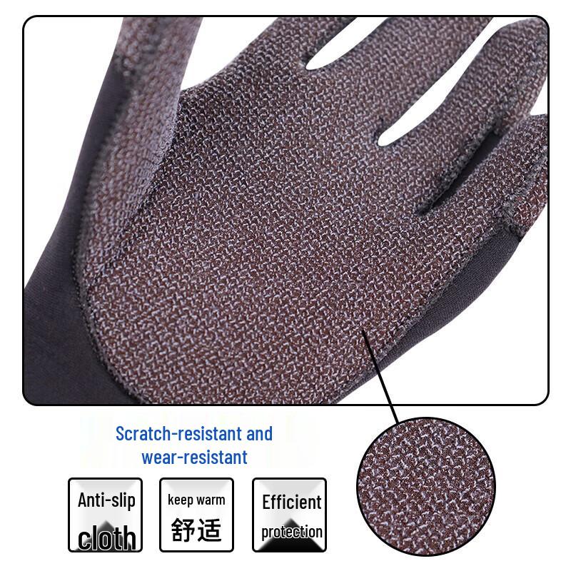 HOTDIVE 3mm Kevlar Titanium Neoprene Diving Gloves