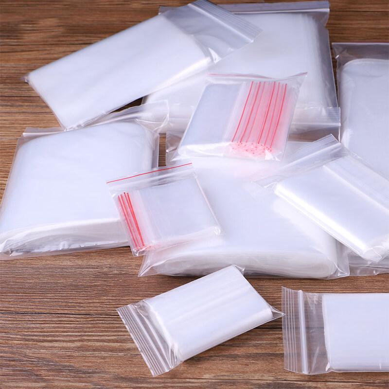 ZISIZ Thickened Transparent Self-Sealing Preservation Bags