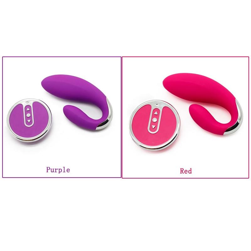 USB Rechargeable Wireless Remote Control Vibrators for Women GSpot Body Massage