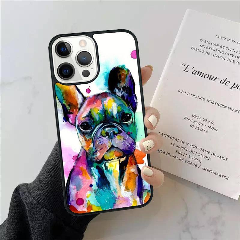 french bulldog Phone Case Cover For iPhone 17 Air 16 15 14 Plus 11 12 13 Pro Max Apple max