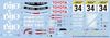 Racing Series Toyota Corolla Levin AE92 1989 Spa 24 Hours Race with Masking Sheet Plastic Model PN24016MSK PLATZ/NuNu 1/24