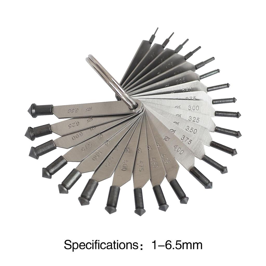 Diamond Gem Gauge Stone Measuring Tool Jewelry Tool Jewelry Equipment Accessory for Gem Diamond Stone Size Measure