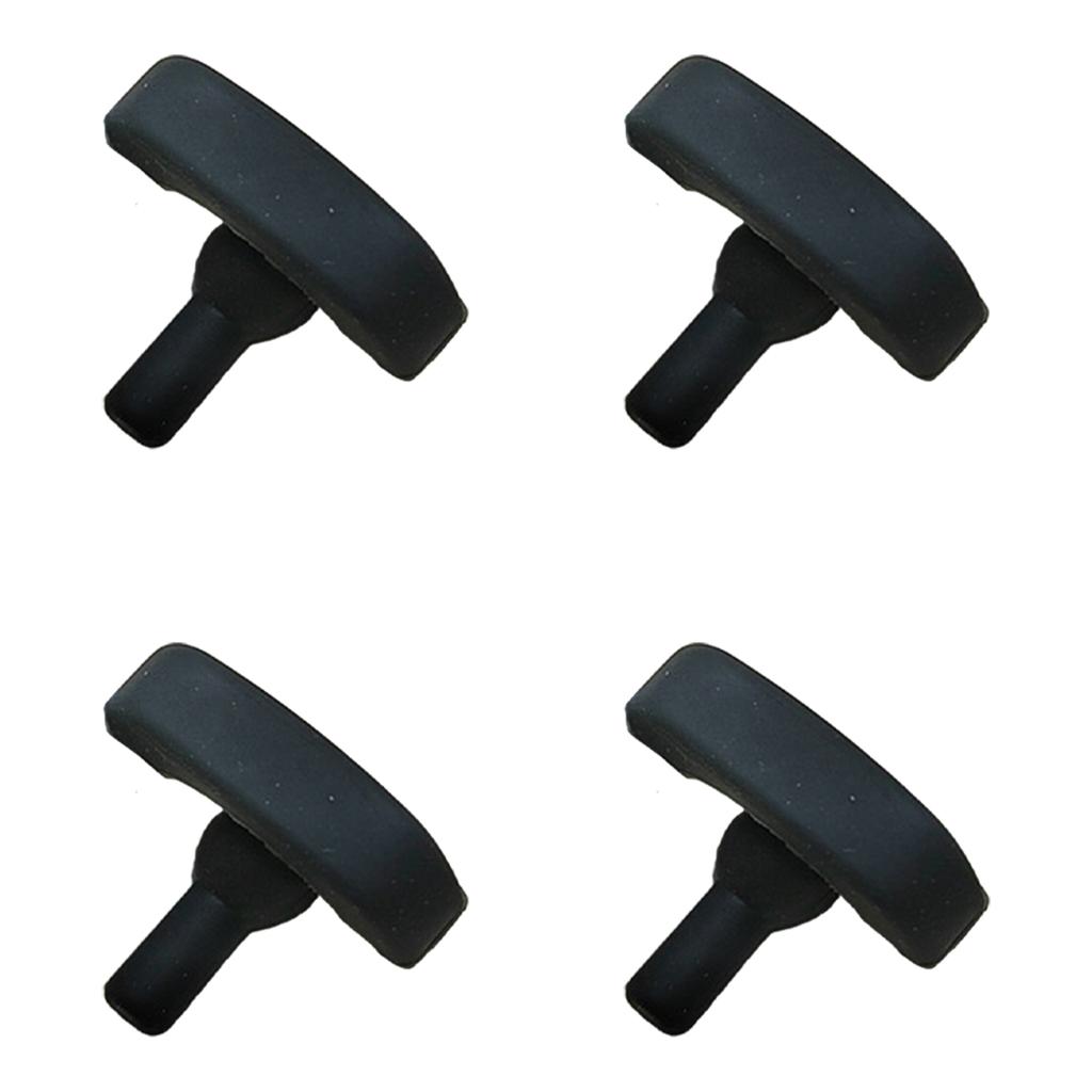 Silikonové chrániče nožiček Silikonové nožičky pro horkovzdušnou fritézu Silikonové protiškrábancové náhradní díly pro horkovzdušnou fritézu Perfektní pro horkovzdušnou fritézu