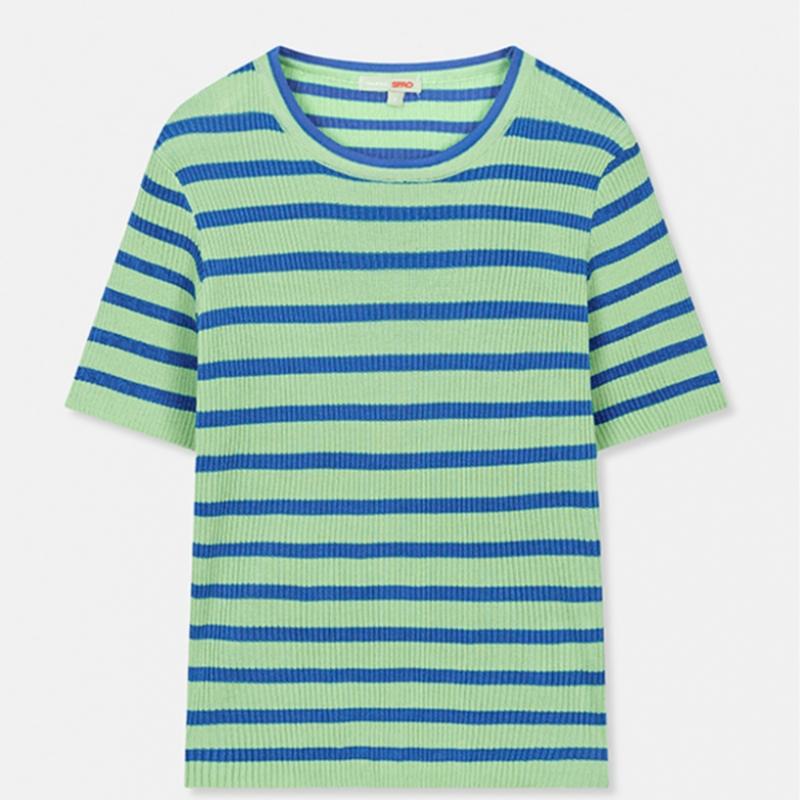 Spao STripet Ribbestrikket Slim KniT  Spkwc26g91 T