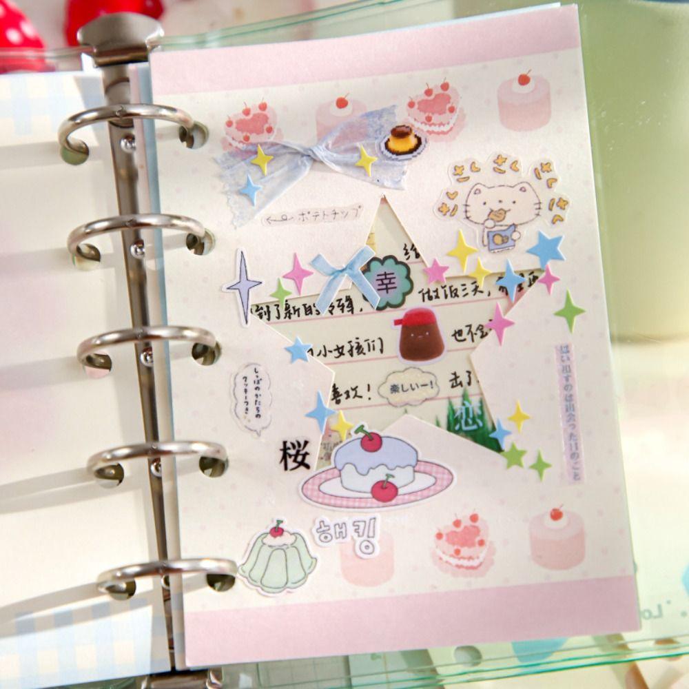 Dessert Party Series Diary Notepad Multipurpose Scrapbook Paper Cute Sticky Note  School Stationery