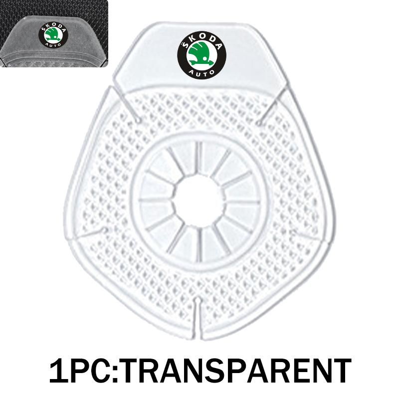 ZDH1 For Skoda Car Wiper Hole Protective Cover Windshield Wiper Bottom Silicone Pads Accessories Kamiq Karoq Octavia 2 3 Rapid Scala