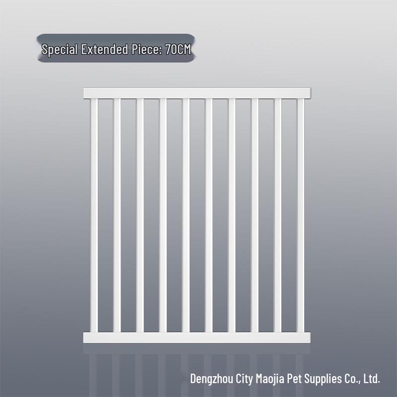 Indoor Pet Gate & Stairway Guard - No Drill Dog Fence & Playpen