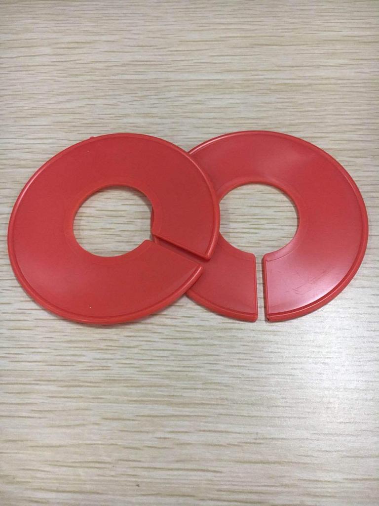 Colorful Plastic Clothing Size Divider Rings - Round Separators for Organizing Clothes