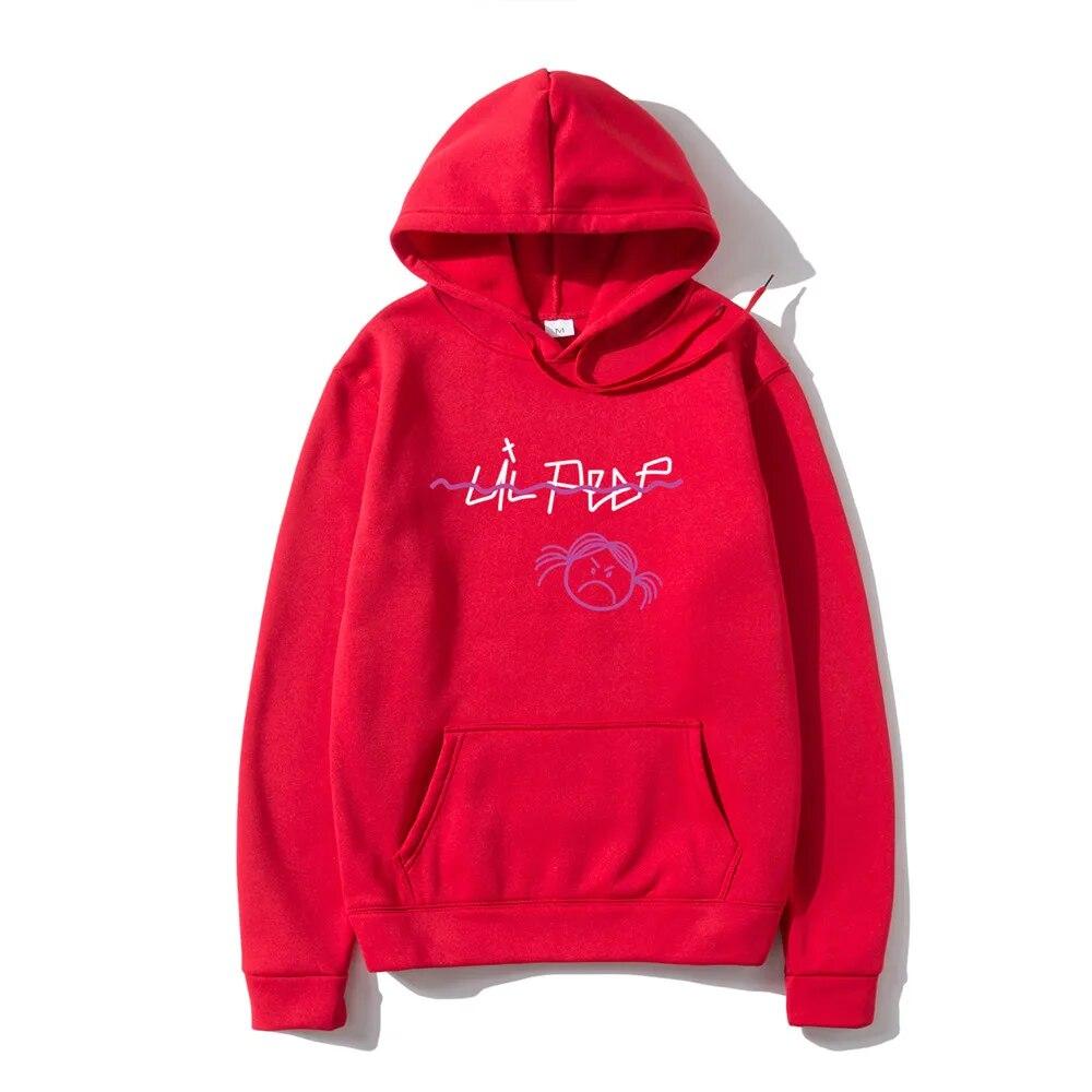 Lil Peep Hoodies Sweatshirts Unisex Women Autumn Winter Fleece Oversized Hoodie Long Sleeves Hip Hop Hoody Hooded Tops Streetwear
