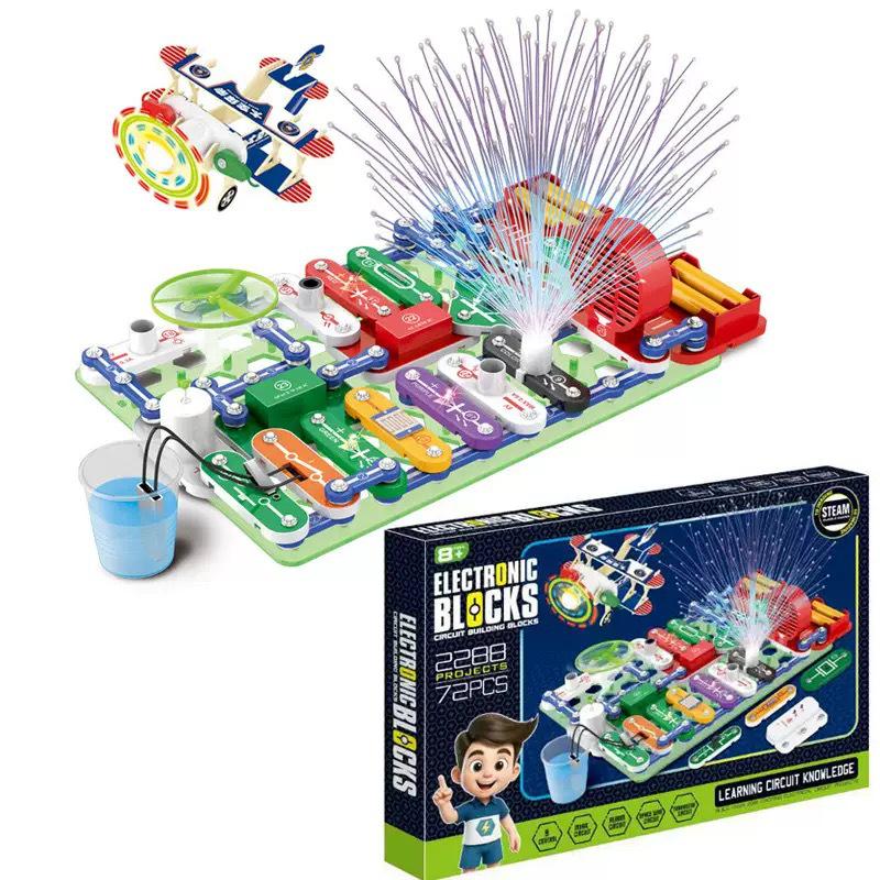 DIY Science Experiment Kit - Electronic Circuit Building Blocks for Primary Students