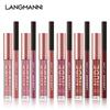 2-piece Lip Liner and Lip Gloss Combination Waterproof Long-lasting Velvet Nude Sexy Non-stick Matte Lipstick Lip Liner