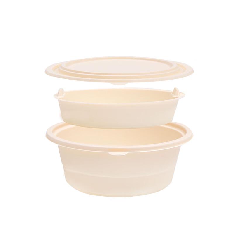 Homeglen Disposable Corn Starch Lunch Boxes