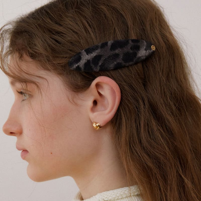 OVLA klassische Leoparden-Haarnadel_kräftig oval_2 Farben HP032