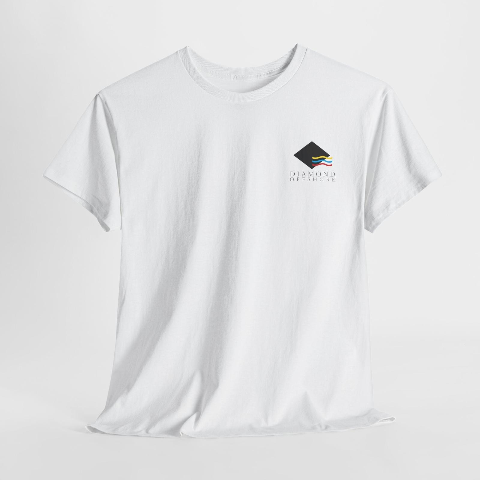 Diamond Offshore Drilling, Inc Унисекс Футболка Топы Футболка - Рубашка Подрядчика по Морскому Бурению, 4XL