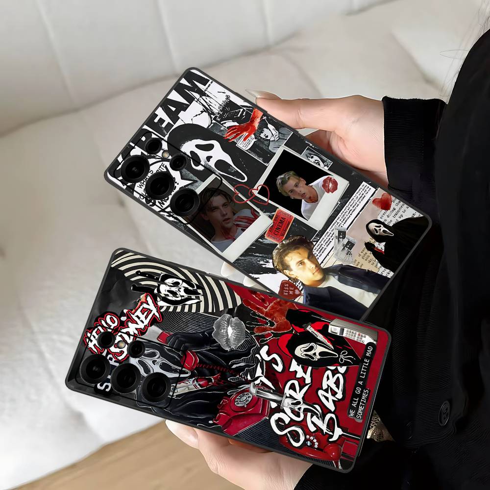 Horor S-scream Dead Phone Case For Samsung S 24 Fe 25 Ultra Plus 20 Lite 21 30 22 23 24 22 Ultra 5G Fundas
